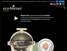 Tablet Screenshot of ecoburner.com